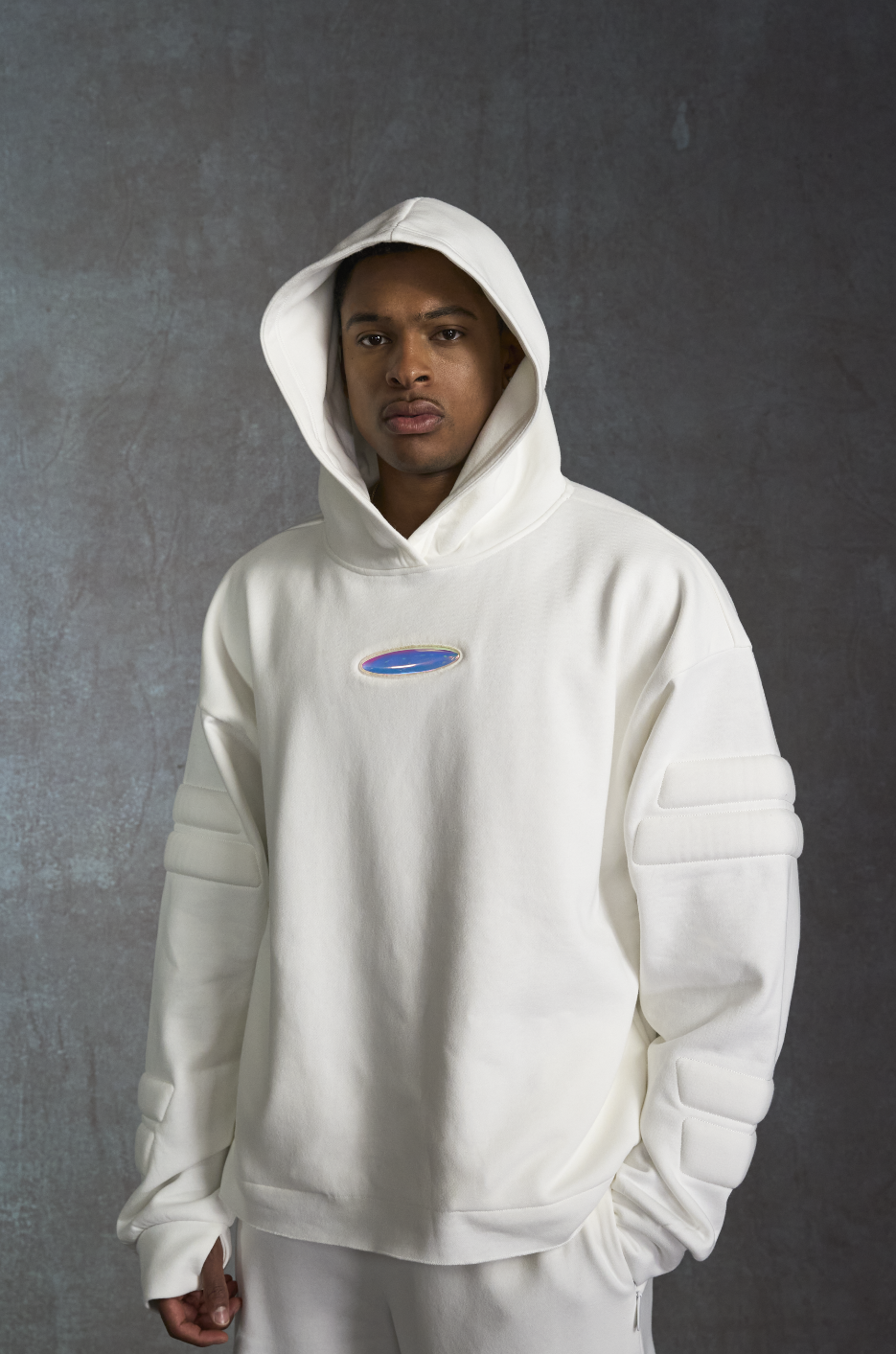 Alpha Hoodie - White Noise