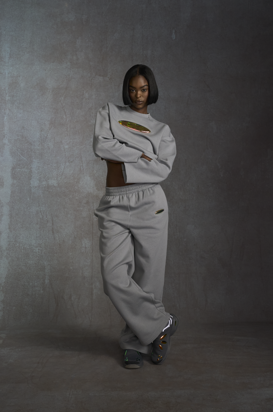 741 Sweatpants - Grey Nebula