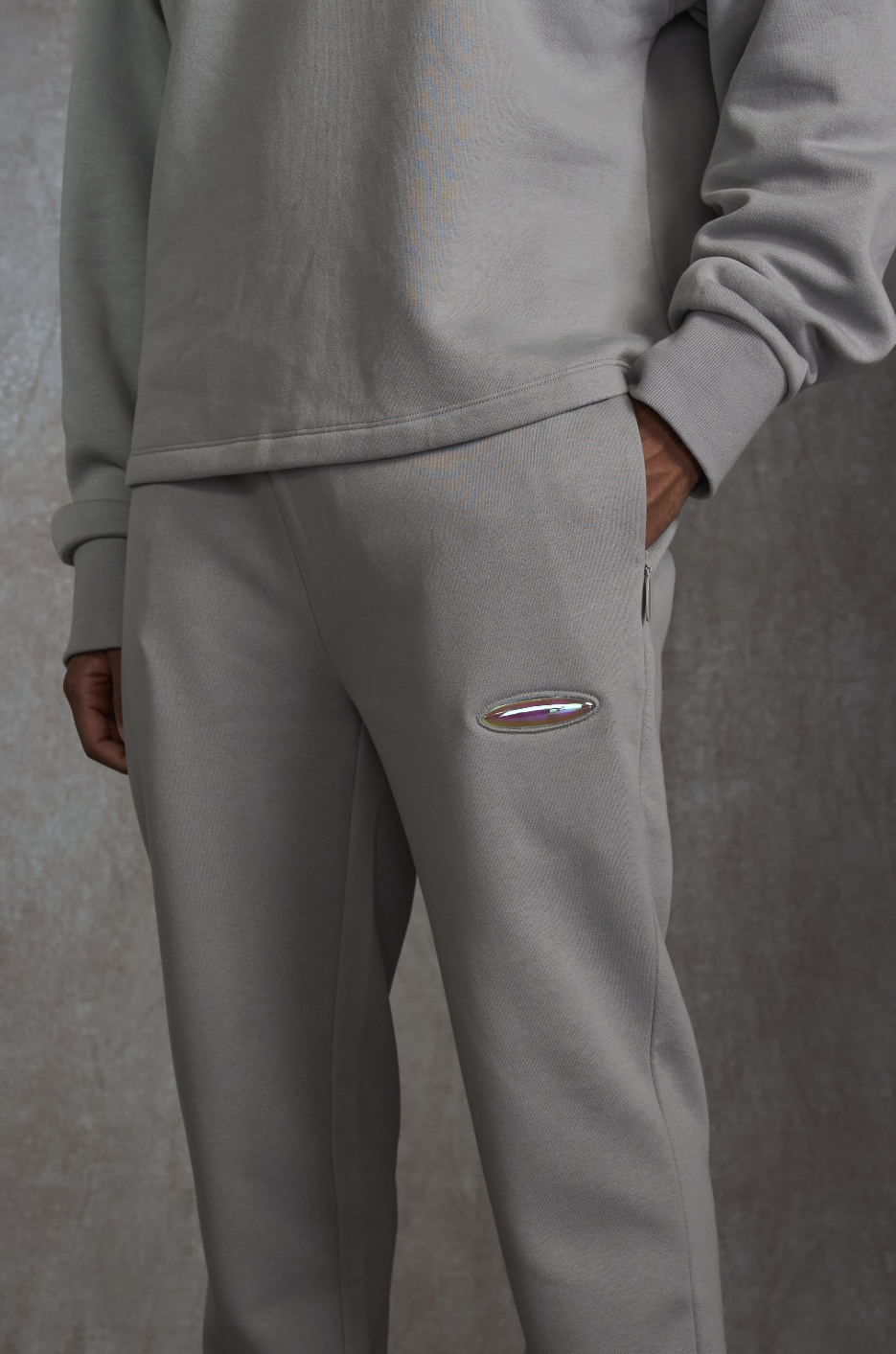 741 TAPERED SWEAT PANT - Grey Nebula
