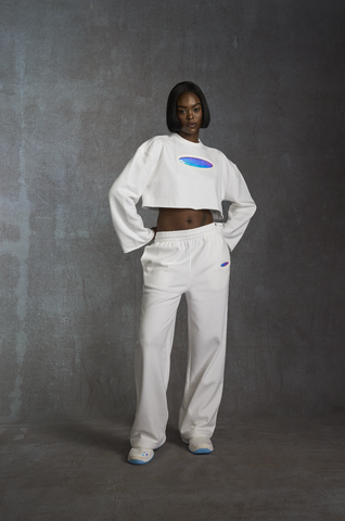 741 Cropped Mock - White Noise - Image 1