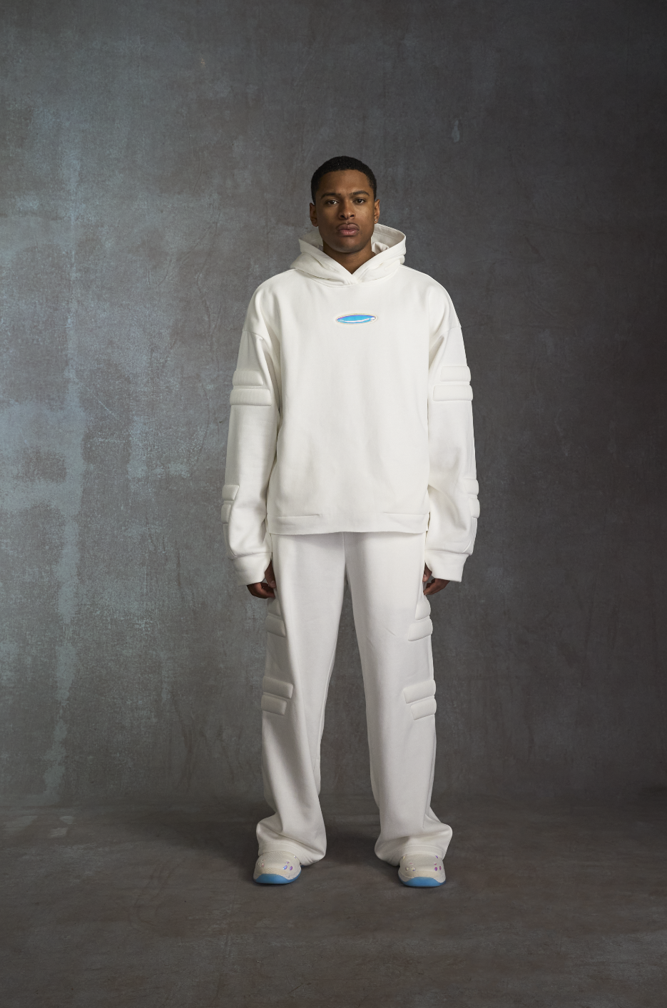 Alpha Hoodie - White Noise