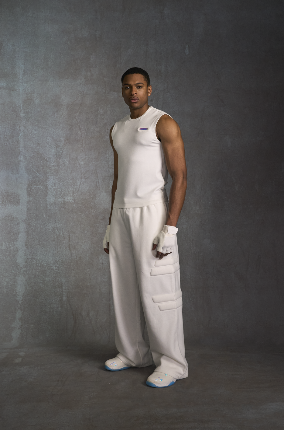 ALPHA SWEAT PANT - White Noise