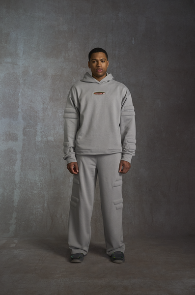 Alpha Hoodie - Grey Nebula