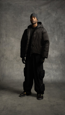 EXO HOODED PUFFER - Image 1