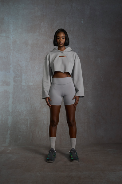 KINETIC BIKER SHORT - Grey Nebula