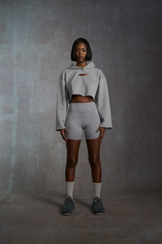 KINETIC BIKER SHORT - Grey Nebula - Image 1