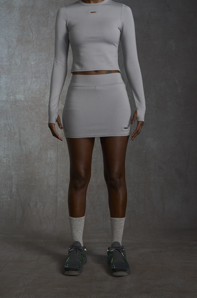 KINETIC SKORT - Grey Nebula