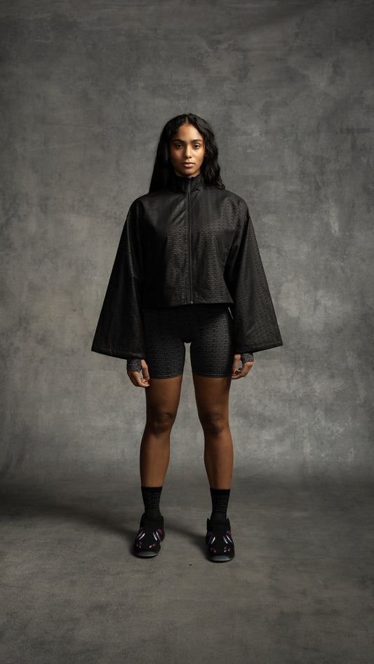 FCHWPO MANTRA CROPPED NYLON JACKET
